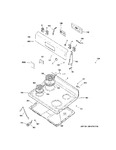 Diagram for Control Panel & Cooktop