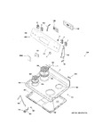 Diagram for Control Panel & Cooktop