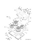 Diagram for Control Panel & Cooktop