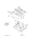 Diagram for Control Panel & Cooktop