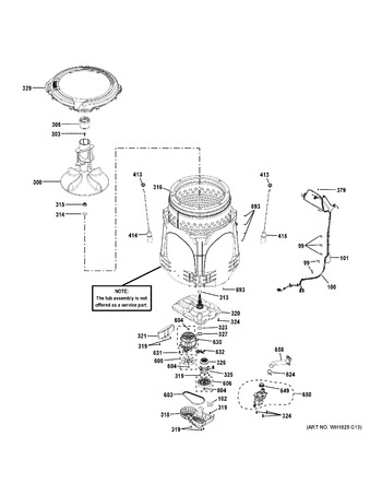 Diagram for HTW240ASK3WS