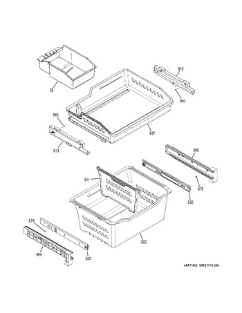 Diagram for GWE19JGLAFBB