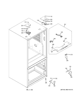 Diagram for GYE18JBLAFTS