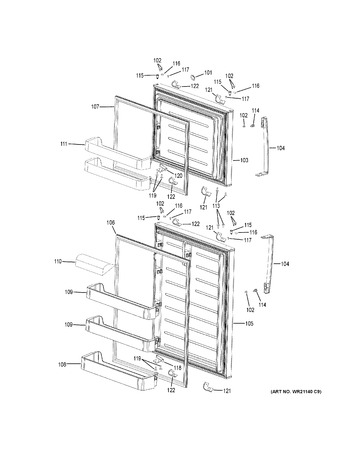 Diagram for HRT18RCPW1