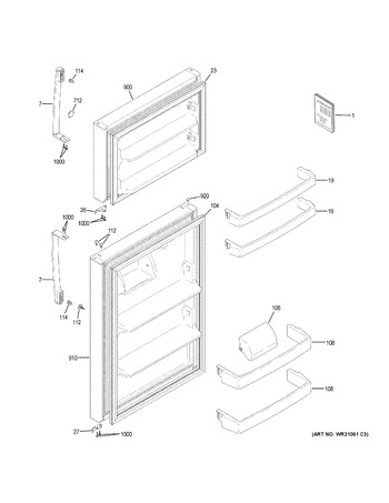 Diagram for GTE16GTHMRWW