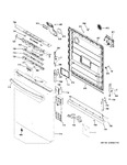 Diagram for Escutcheon & Door Assembly