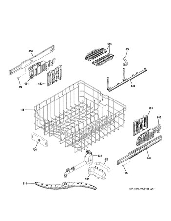 Diagram for GDF650SGJ4BB