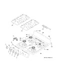 Diagram for Control Panel & Cooktop