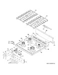 Diagram for Control Panel & Cooktop