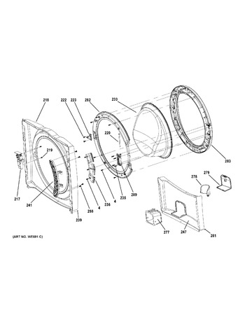 Diagram for GFW430SSM1WW