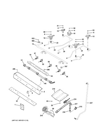 Diagram for JGBS66REK3SS