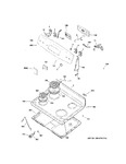 Diagram for Control Panel & Cooktop