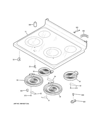 Diagram for JB645DK5BB