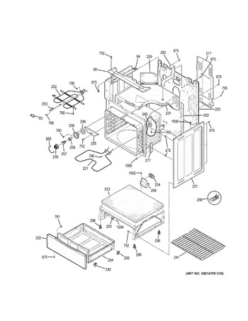 Diagram for JB645EK5ES