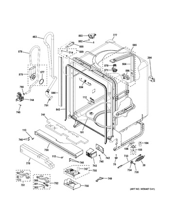 Diagram for GDT635HGM0BB