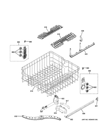 Diagram for GDT635HSM0SS