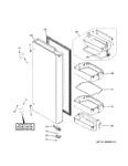 Diagram for Fresh Food Door - Rh