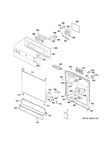 Diagram for GSD3300K55BB