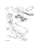 Diagram for Control Panel & Cooktop