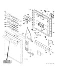 Diagram for Escutcheon & Door Assembly