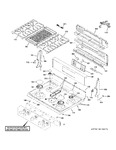 Diagram for Control Panel & Cooktop