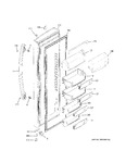 Diagram for Fresh Food Door