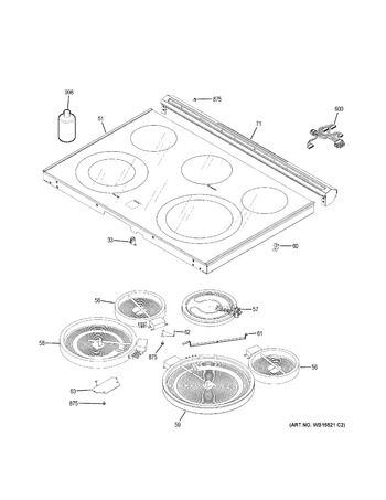 Diagram for JS660EL3ES