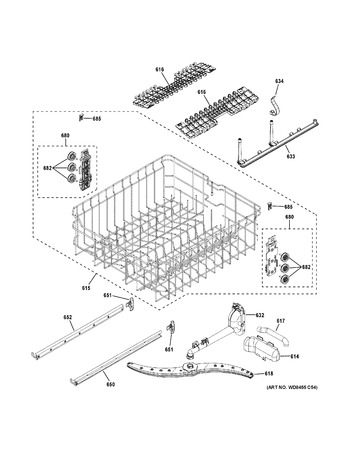 Diagram for GDP615HYN0FS