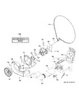 Diagram for Gas Valve, Blower & Motor Assembly