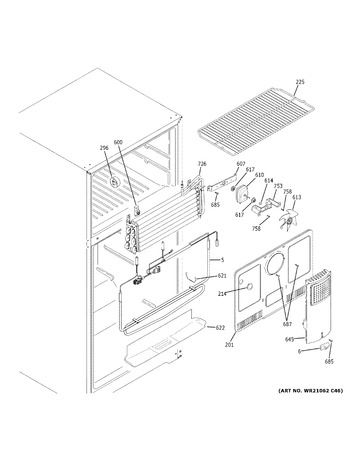 Diagram for GTE16DTHPRWW