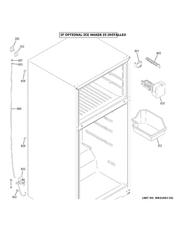 Diagram for GTE16DTHPRWW