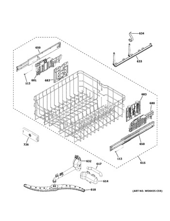 Diagram for GDP665SYN0FS