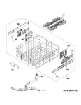 Diagram for Upper Rack Assembly