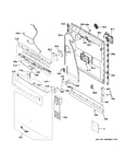 Diagram for Escutcheon & Door Assembly