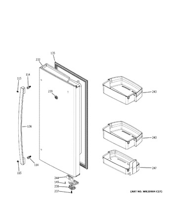 Diagram for GFE28HSKLSS