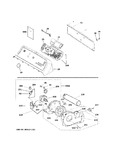 Diagram for Backsplash, Blower & Motor Assembly