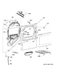 Diagram for Front Panel & Door