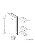 Diagram for Fresh Food Door - Rh