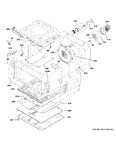 Diagram for Lower Oven