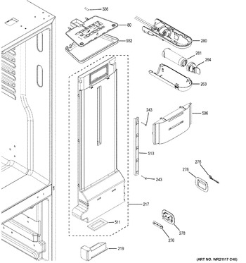 Diagram for XFE26JSMKFSS