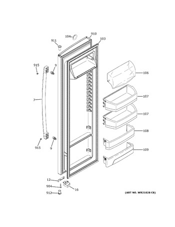 Diagram for GSS25GGHNCBB