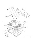 Diagram for Control Panel & Cooktop