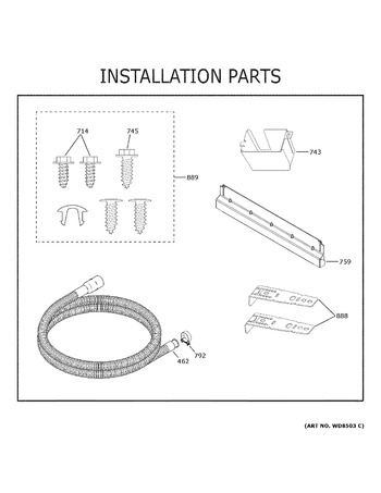 Diagram for GDT530PSP0SS