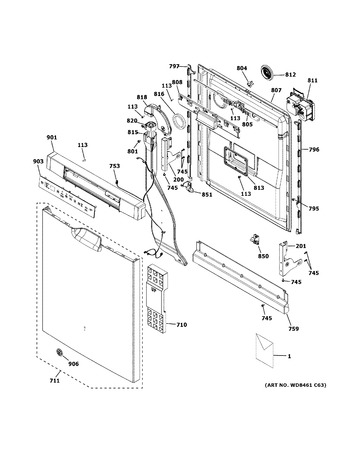 Diagram for GDF645SGN2BB