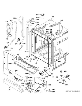 Diagram for GDT665SSN2SS