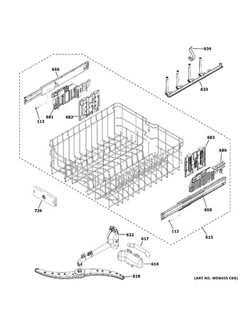 Diagram for GDT665SSN2SS