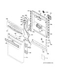 Diagram for Escutcheon & Door Assembly