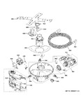 Diagram for Motor, Sump & Filter Assembly