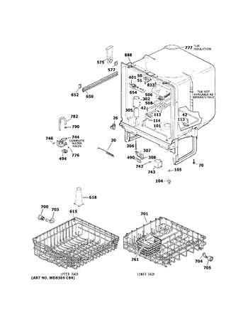 Diagram for GSD3300K65WW