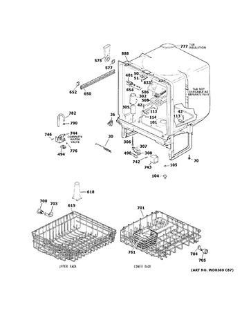 Diagram for GSD3360K65SS